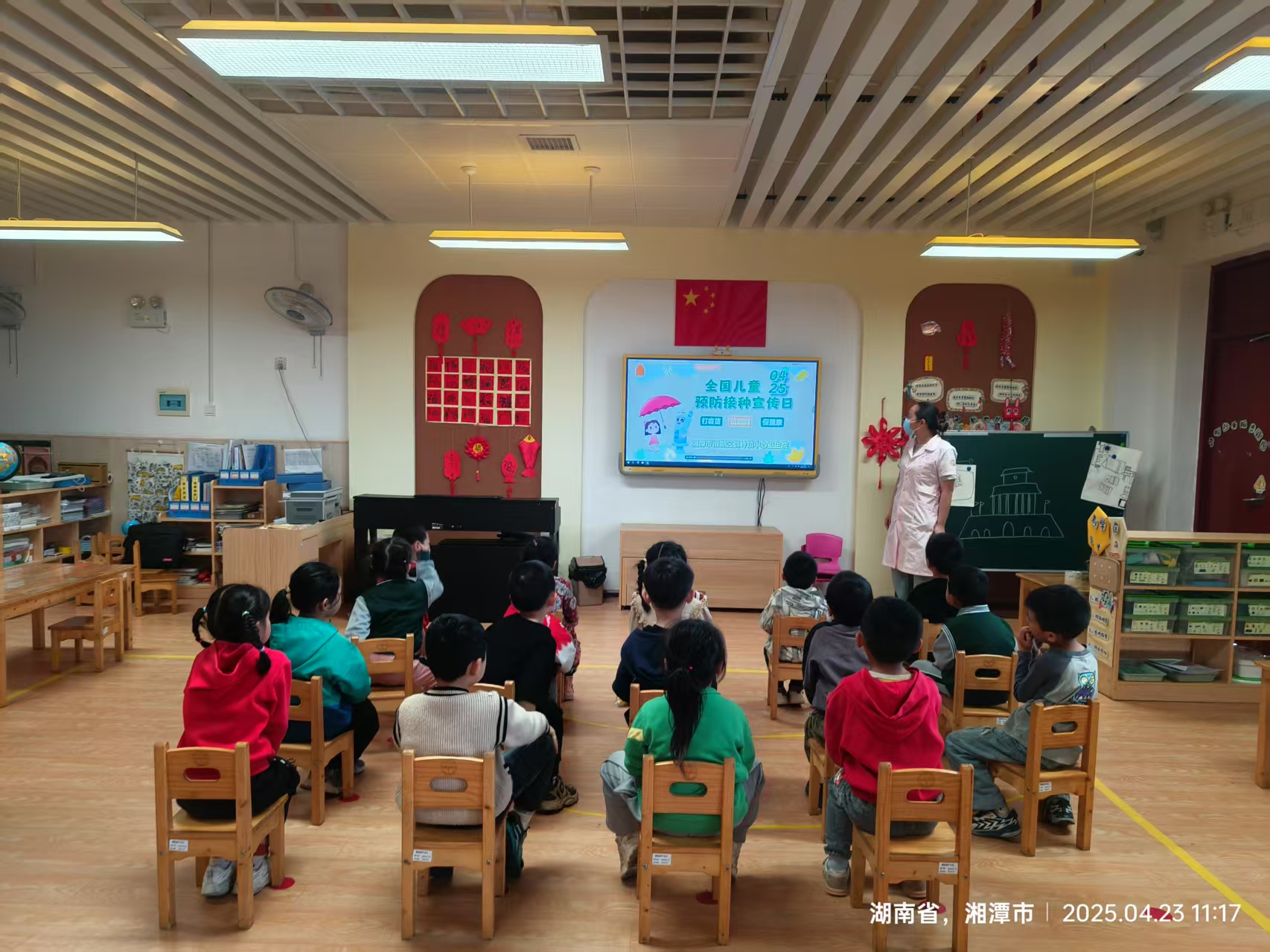 鹤岭镇中心卫生院：筑牢健康屏障  共护幼苗成长