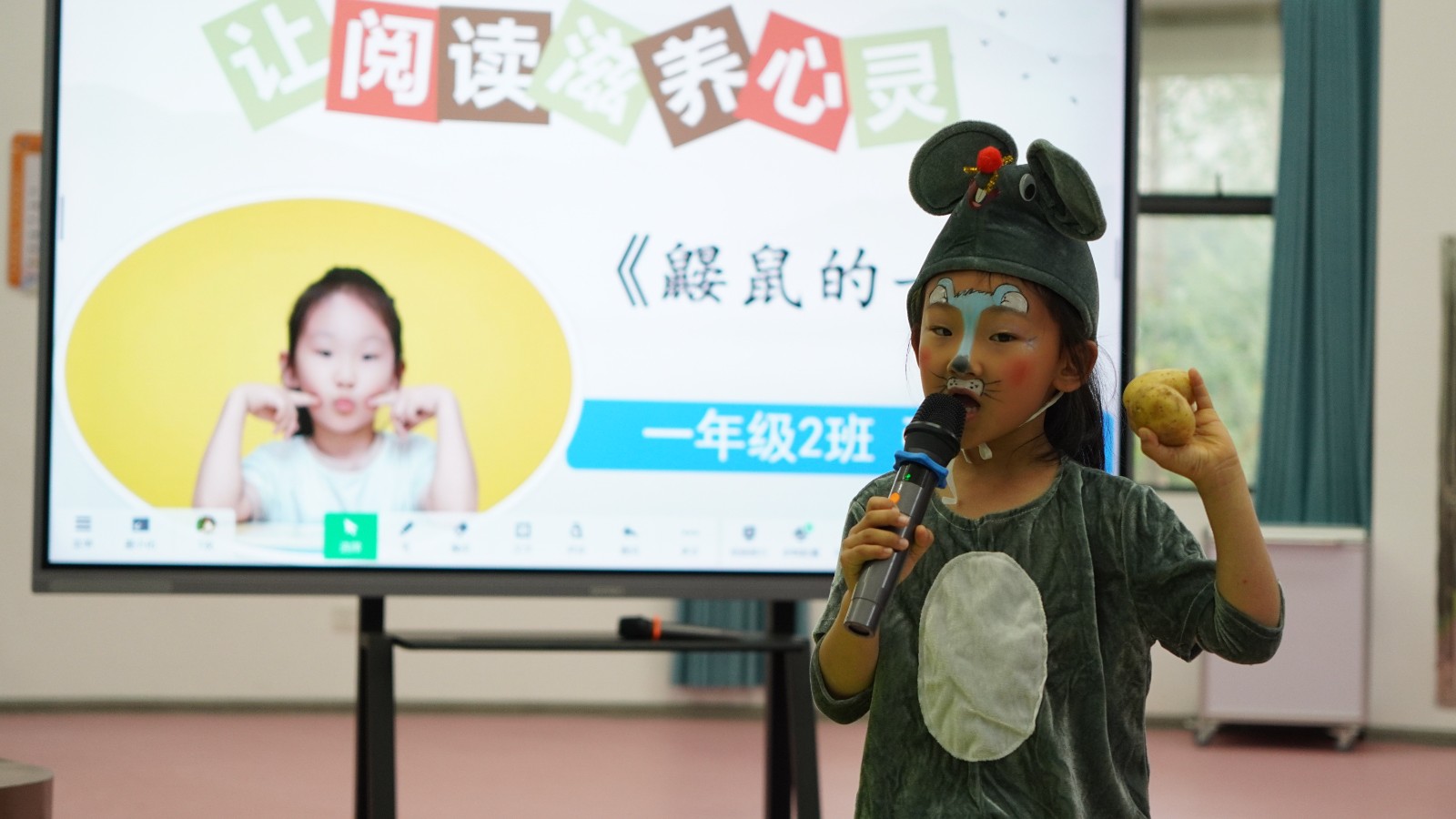 风车坪学校东校区“书香润校园·阅读向未来”一年级讲故事比赛圆满落幕