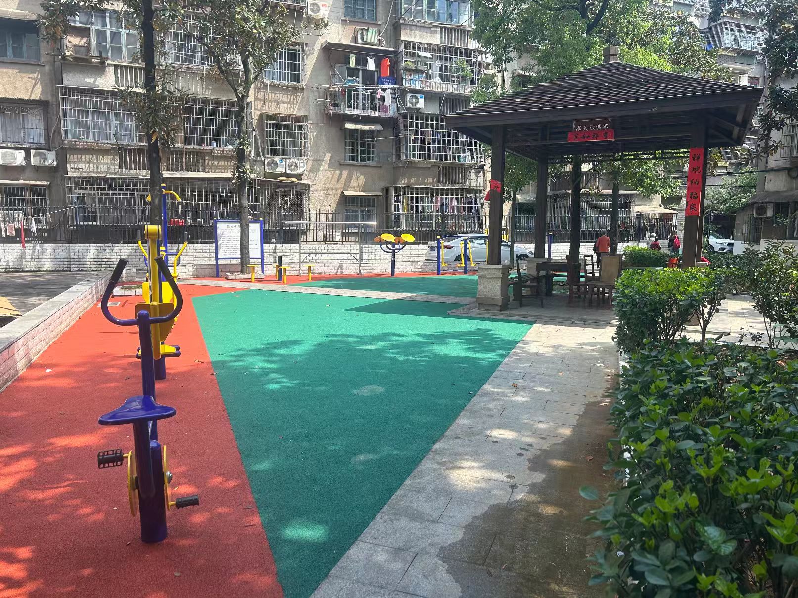 韶山路社区：文化广场升级“扮靓”焕新颜