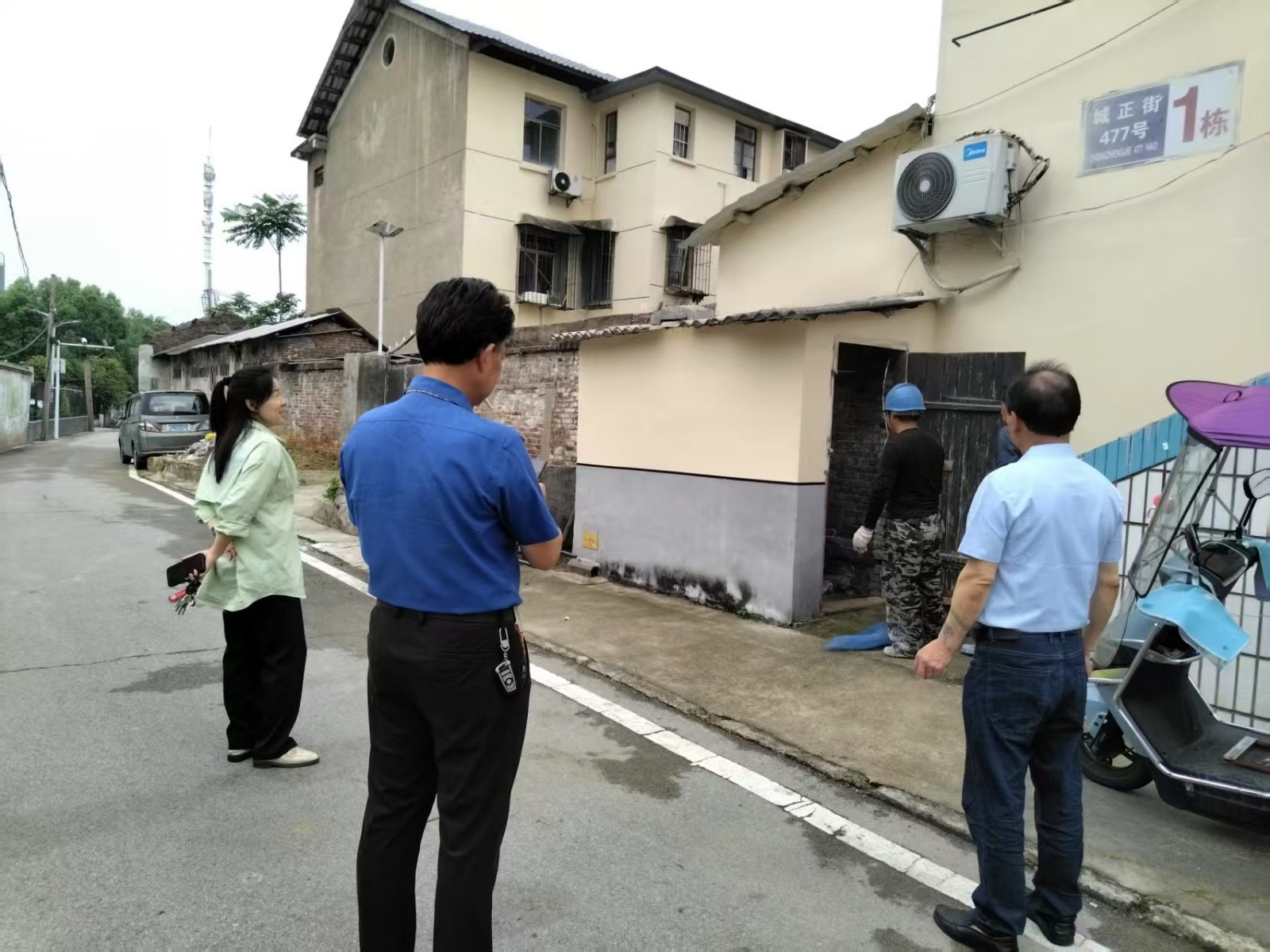 瞻岳门社区：积极消除安全隐患，守护文物保护单位庄严环境
