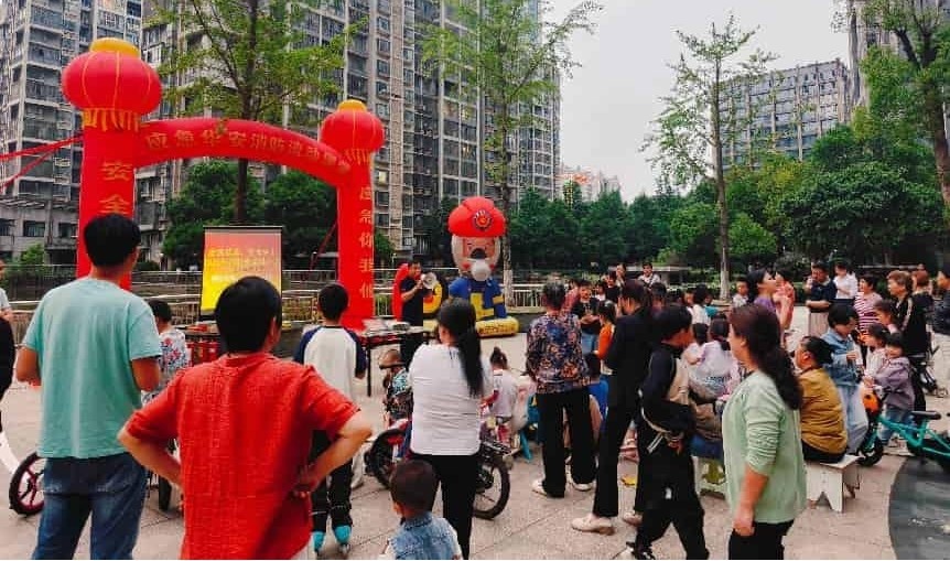【平安雨湖】乐塘社区：消防安全进小区 共筑平安“防火墙”