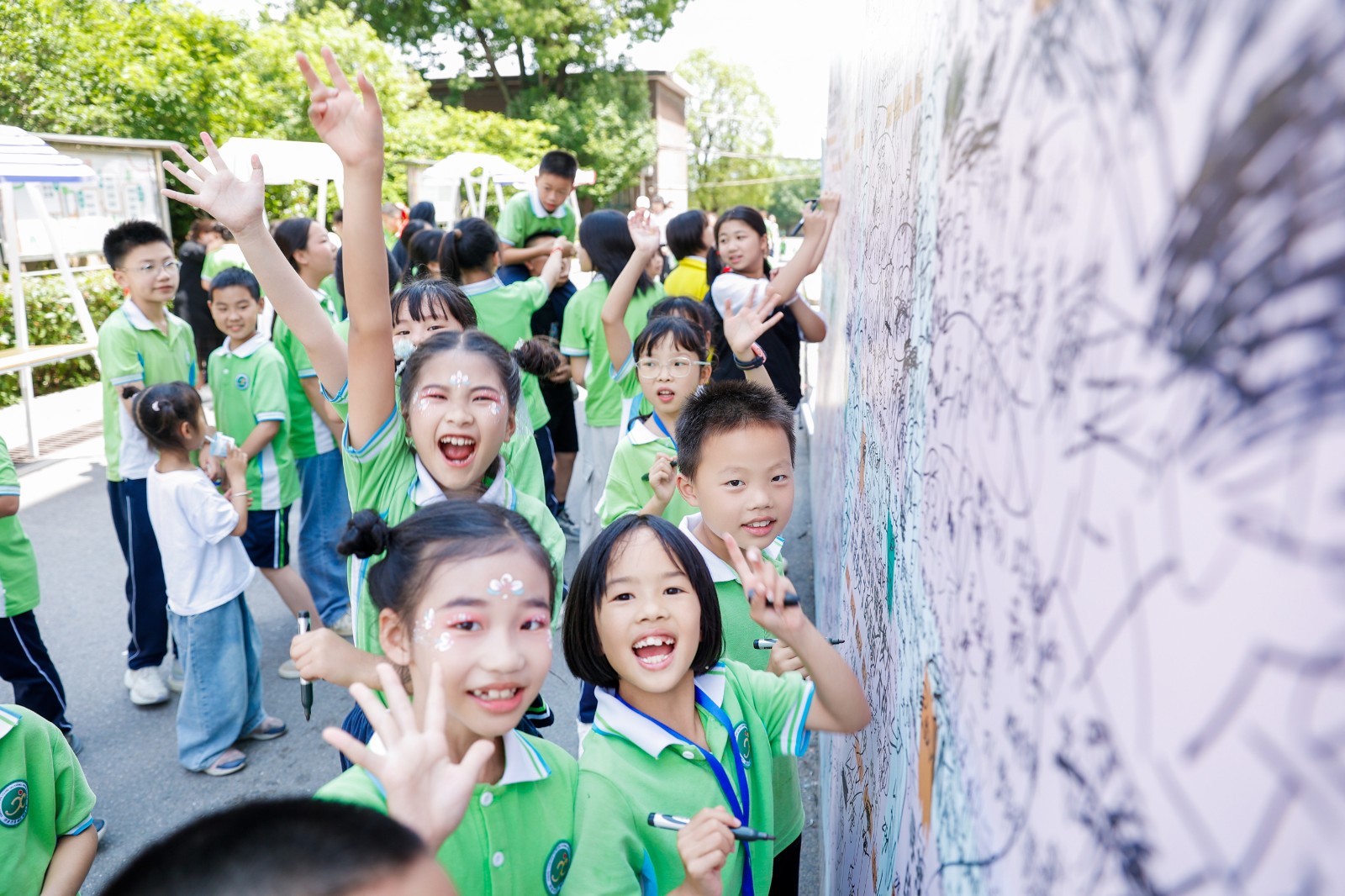 雨湖区湘锰小学举行心理嘉年华活动