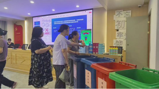 和平社区：开展“六五环境日”主题垃圾分类科普活动
