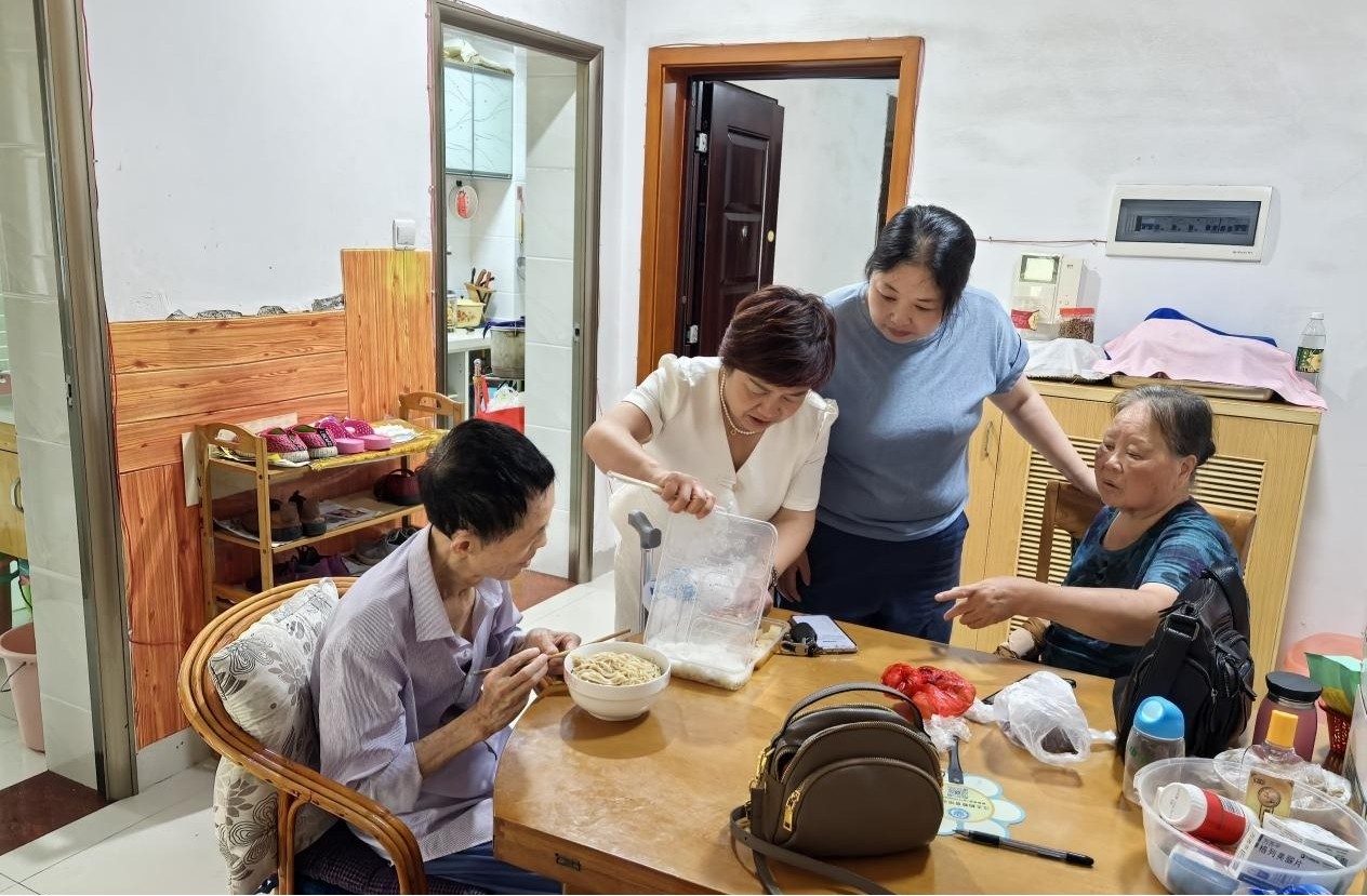 民乐社区：开展“我爱湘潭我的家”助残服务活动