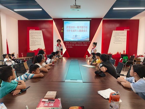唐兴寺社区：多方联动护幼苗 绿书签行动暖童心