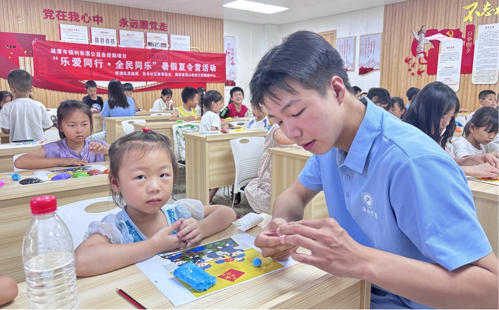 民乐社区：开展“妙艺润红韵，童心向未来”创意手工小课堂