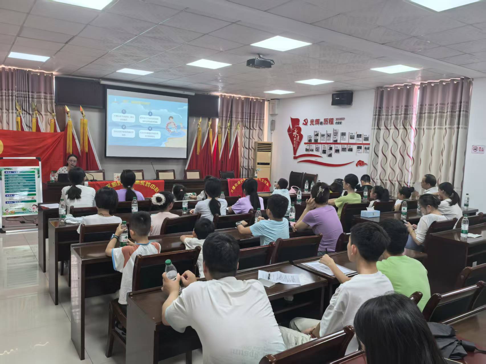 万楼街道社区卫生服务中心：筑牢青少年防溺水安全防线