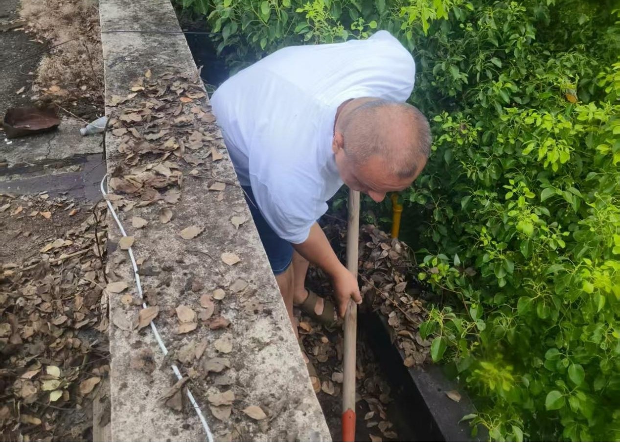 【我为群众办实事】和平桥社区：快速解决雨水管堵塞问题