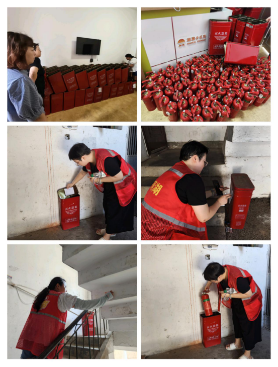 万新社区开展安全生产巡查，筑牢家园安全防线