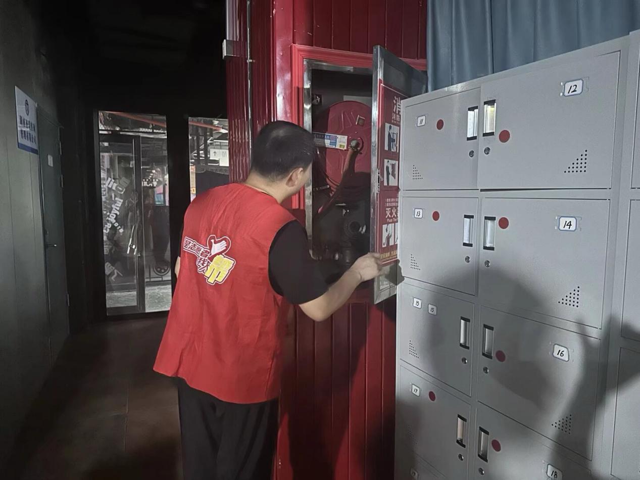 车站路社区开展娱乐场所专项整治行动