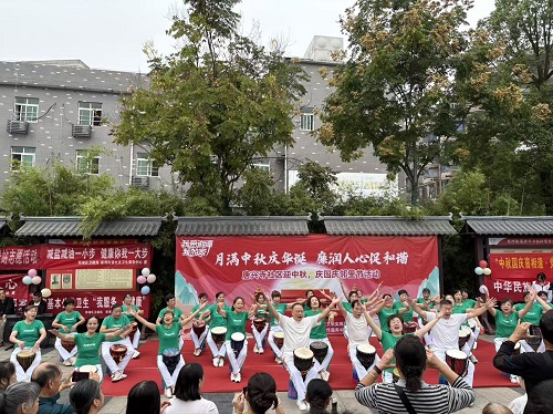 【我爱湘潭我的家】唐兴寺社区：双节盛宴，凝聚社区向心力