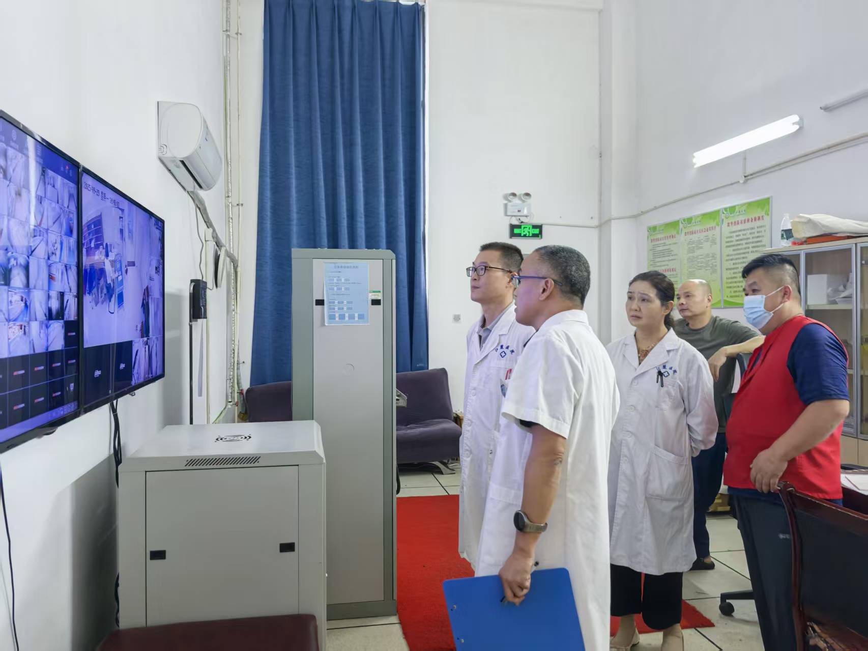 江麓医院：  江麓医院开展双节前安全生产大检查 筑牢假期安全防线