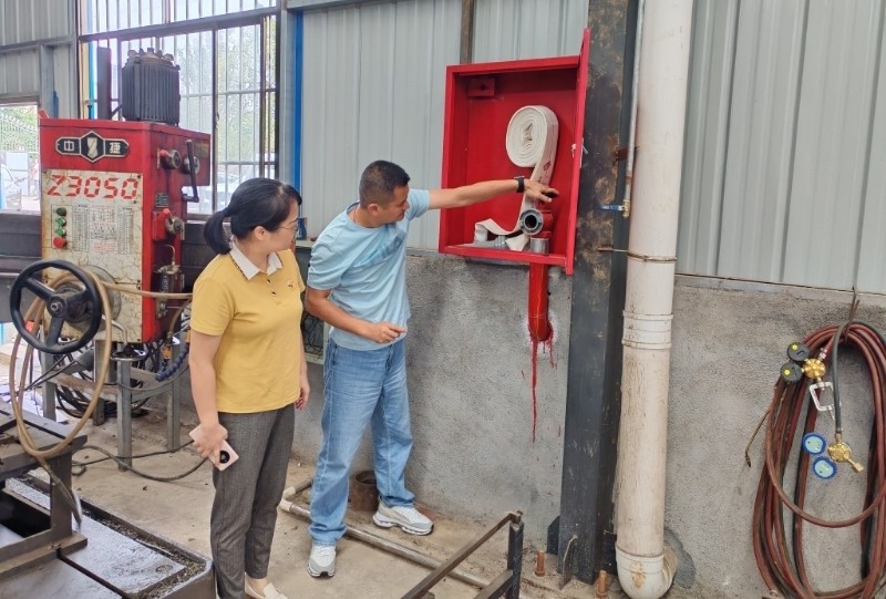 和平街道纪工委：强化监督，筑牢安全生产防线