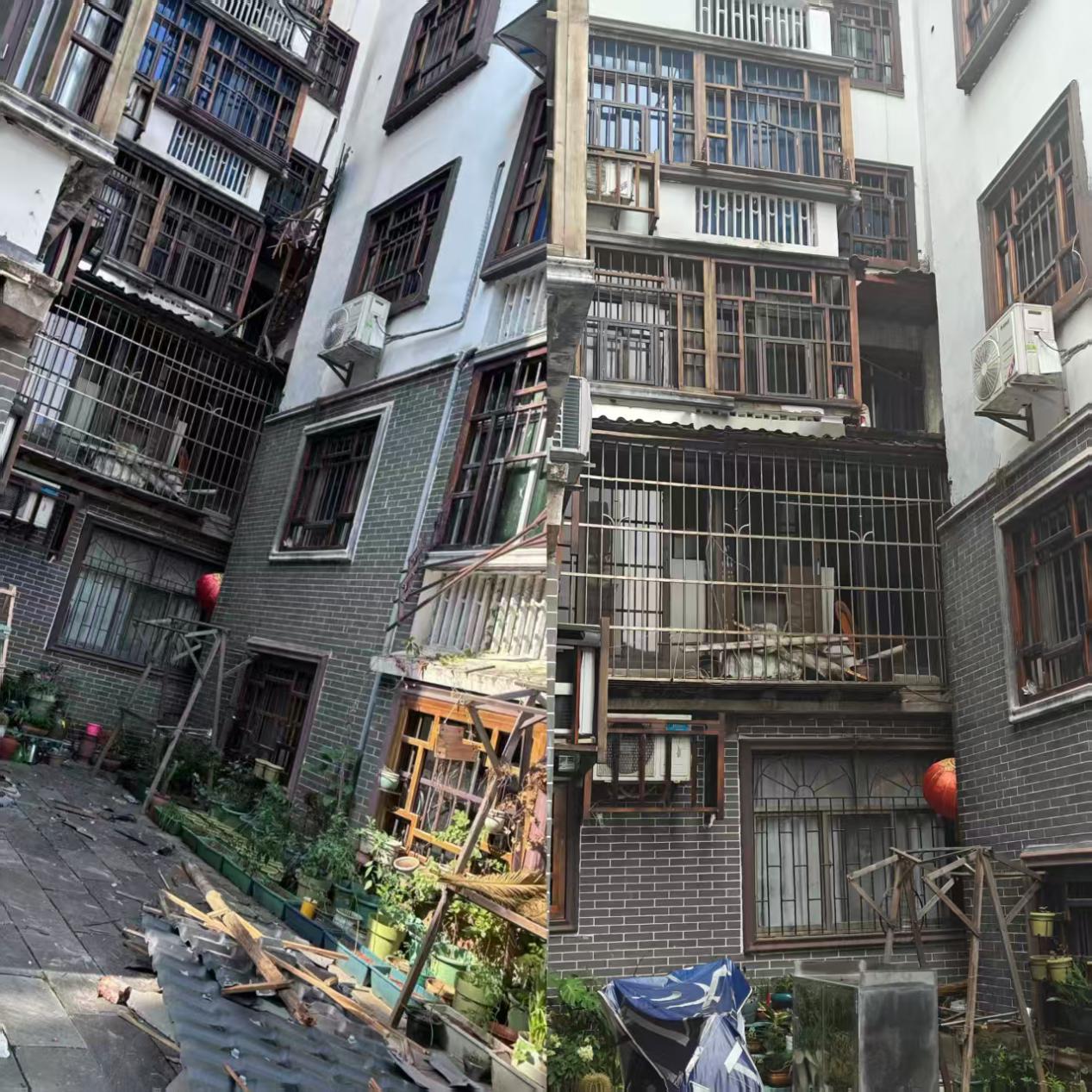 风车坪社区：高空违建隐患排查 社区及时行动解民忧