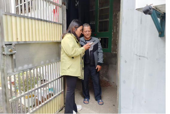 新桥社区1%人口普查有序推进，“耐心服务 + 居民配合”绘就暖心画卷​