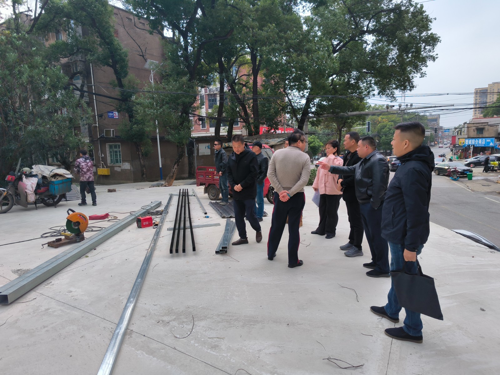 民生微实事落地见效 雨湖鹤岭镇脏乱点位将蜕变成健身文化公园