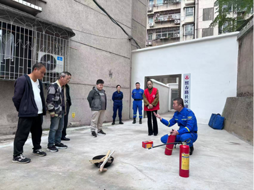 熙春路社区开展残疾人消防安全知识讲座