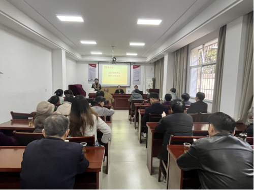 熙春路社区开展“关爱残障群体 筑牢心理防线”残障亲属心理知识培训