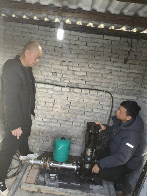 烟竹社区：多方聚力解难题，增压泵房惠民生