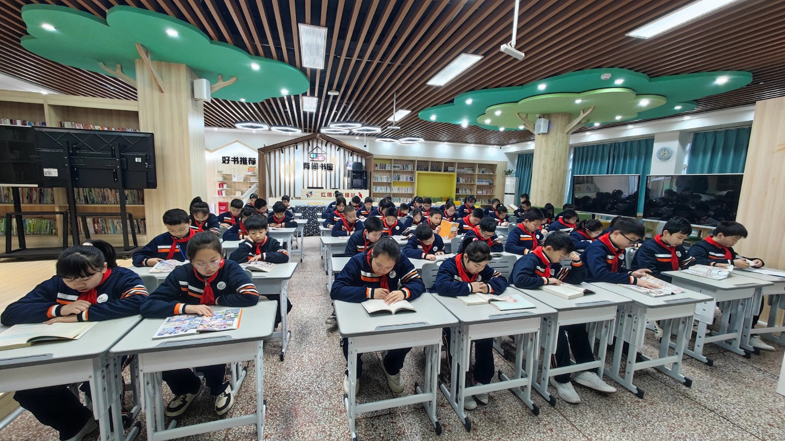 风车坪学校：阅读习惯成自然，传统文化润童心