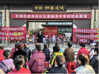 “桑榆绽彩 欢度跨年”高岭社区学校成果汇报暨联欢会圆满举行