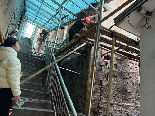 烟竹社区：常态巡查排隐患 多方协作筑平安