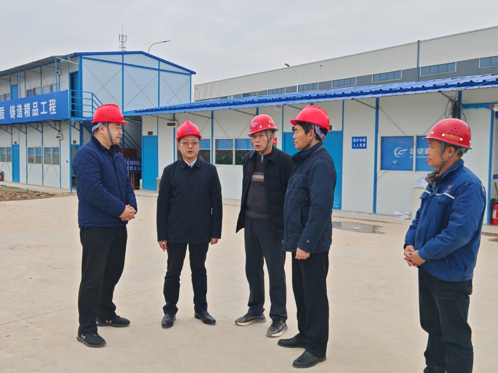 柳军辉调研督导雨高集团重点项目建设和安全生产工作