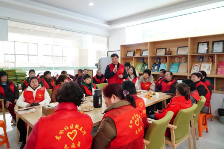 高岭社区：暖冬聚志愿 高岭颂最美