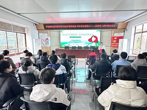 普法护蕾筑防线 守护成长暖童心 ——罗祖殿社区妇联开展未成年人保护普法宣讲活动