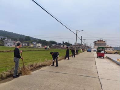 清泉村：环境卫生提质增效 绘就和美乡村新画卷