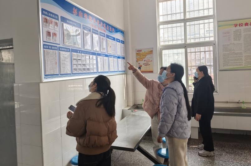 把好开学“安全关”，全力护航“开学季”——杉山社区联合街道开展校园安全专项检查