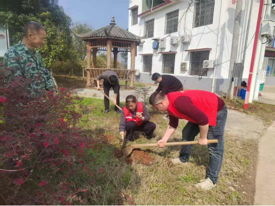 植树节，石龙村撸起袖子加油干！