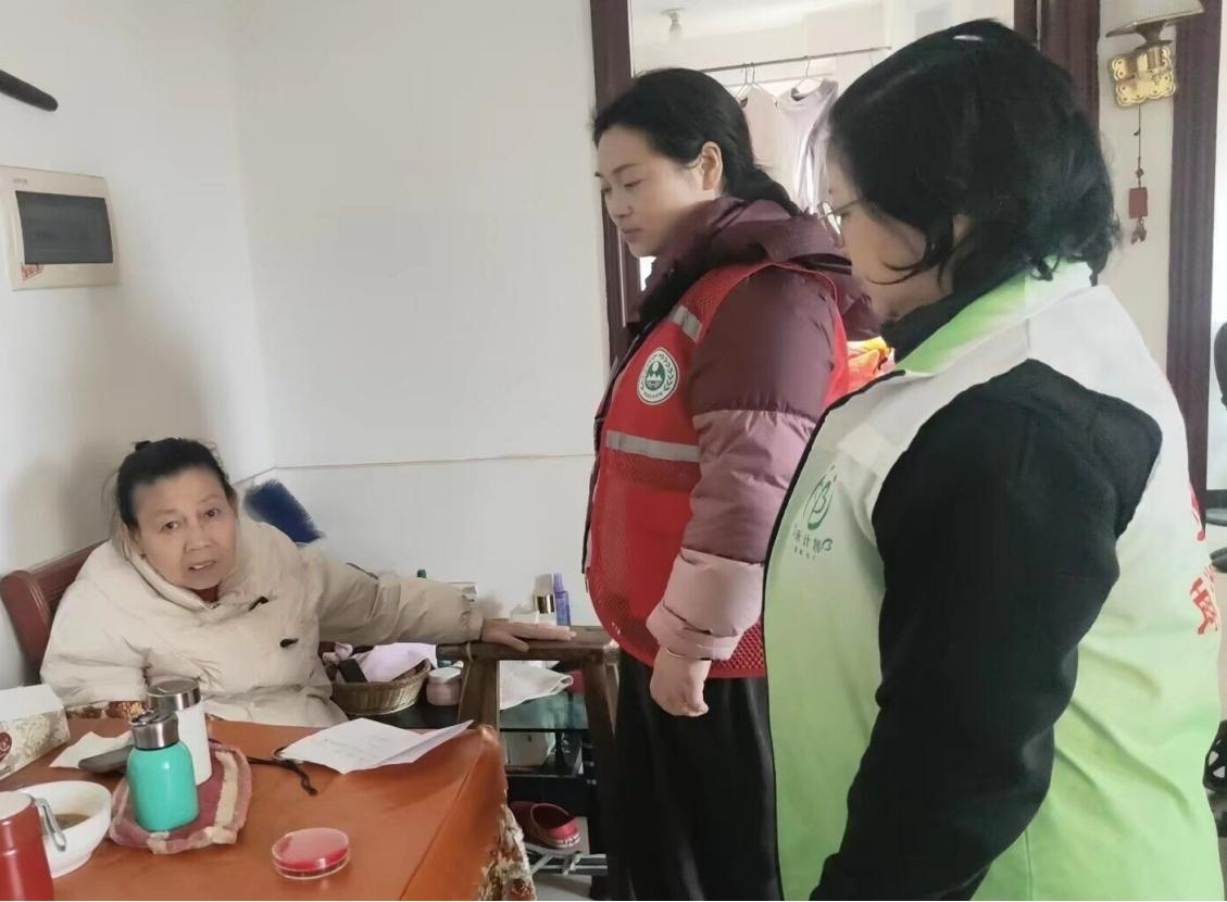 关圣殿社区：入户探访见真情 精准服务护残障