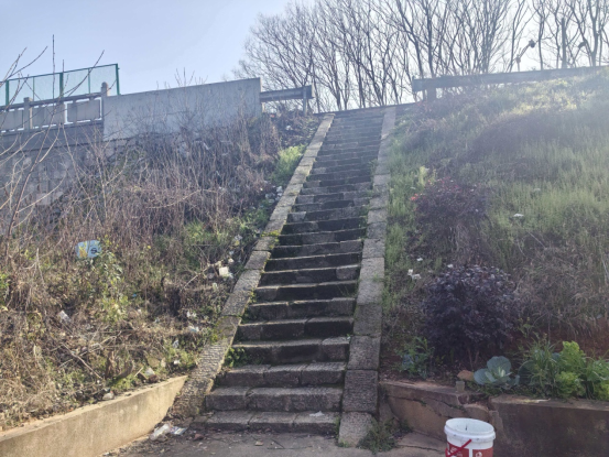 中心村：心系群众出行事 护栏安装保平安