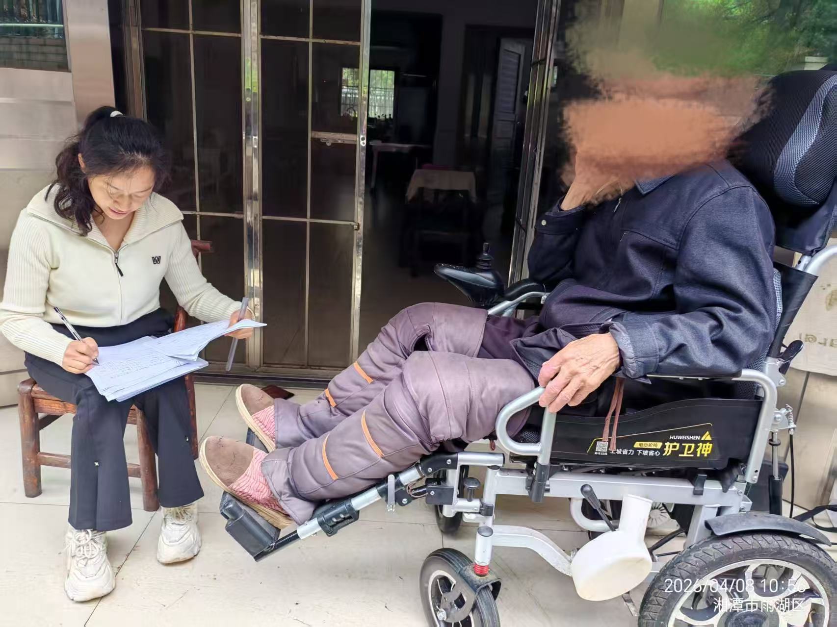 入户走访暖民心 精准摸排护残安——科大社区开展残疾人家庭状况调查及关爱走访活动