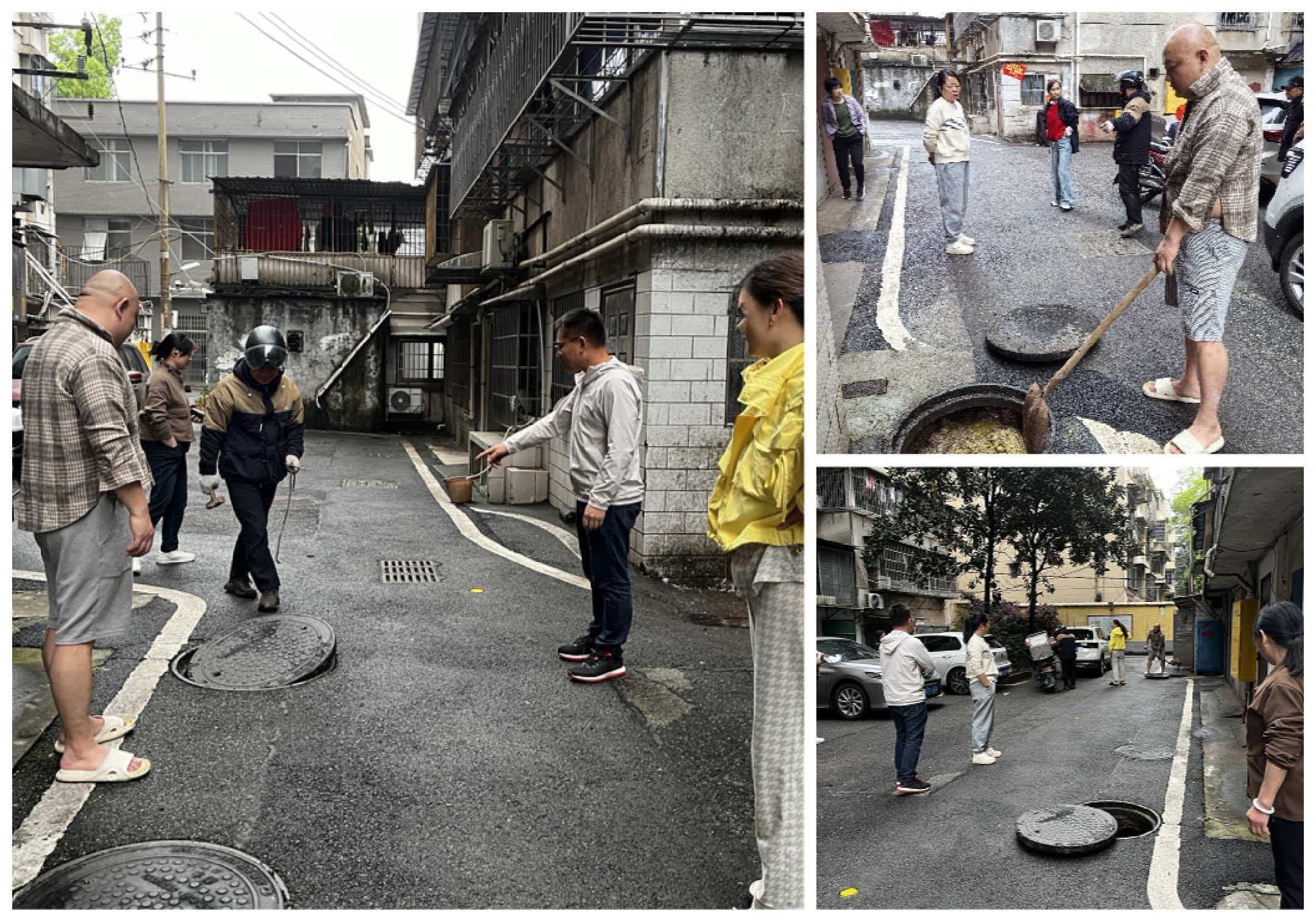 【我为群众办实事】疏通“堵心事” 温暖百姓心 ——古梁巷社区快速处置居民下水道堵塞问题