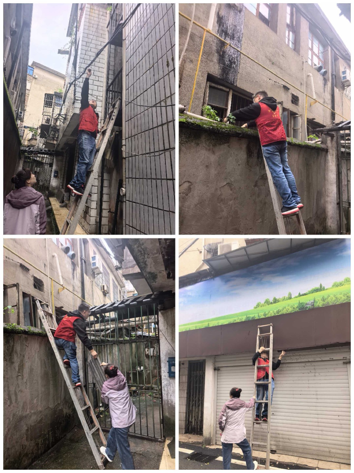 古梁巷社区：强化日常网格巡查，筑牢社区安全防线