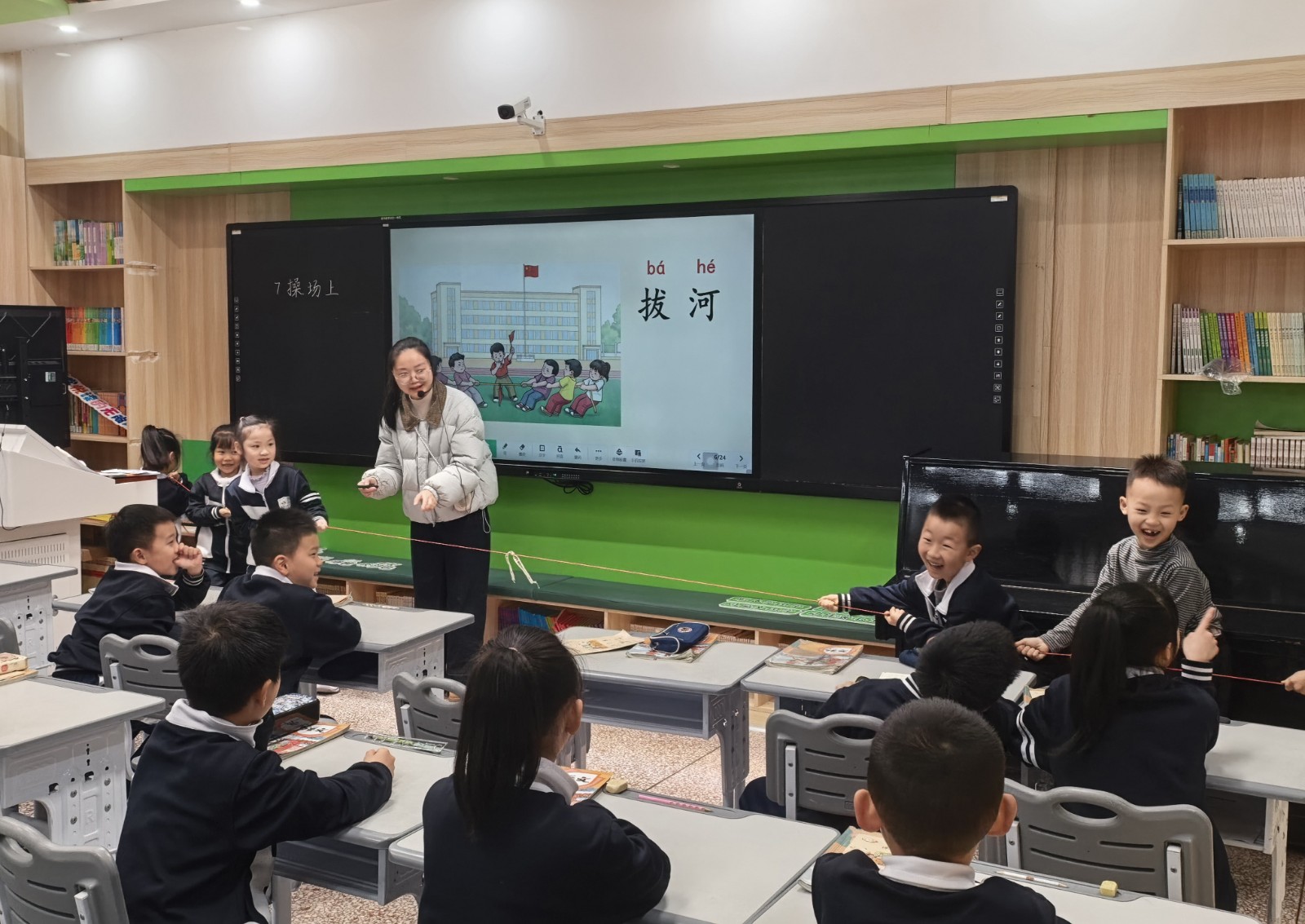 风车坪学校开展一年级识字教学同课异构专题教研活动