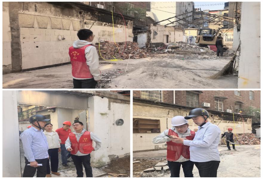 【平安雨湖】古梁巷社区：强化小散工程安全监管 筑牢社区安全防护墙