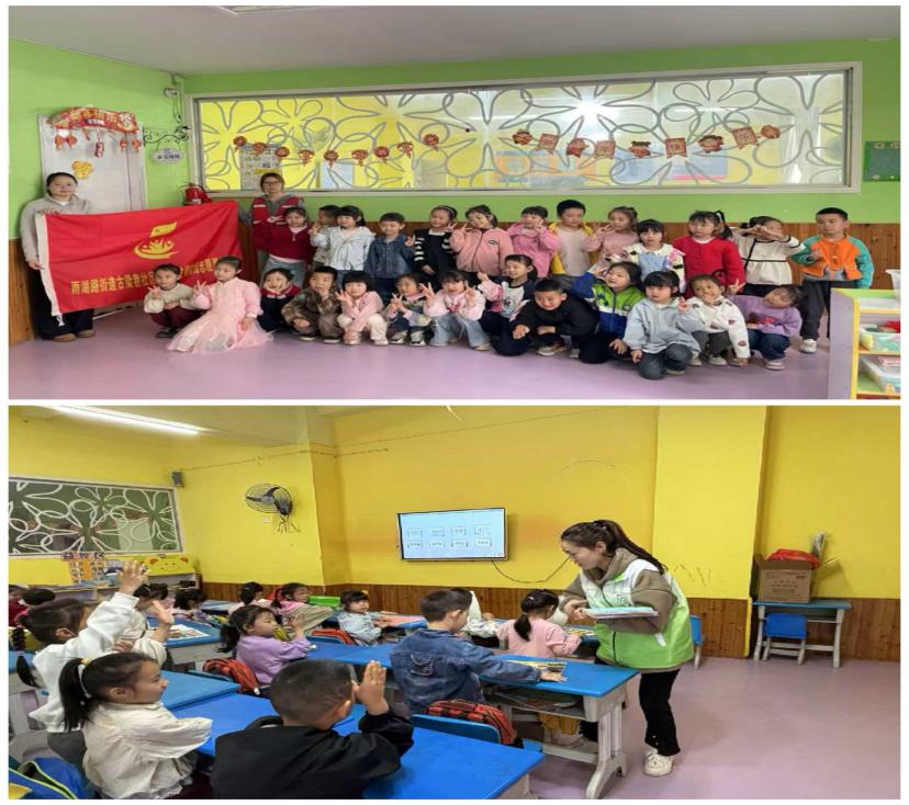 古梁巷社区开展“筑牢防溺水安全防线 守护幼儿假期安全”防溺水宣传活动