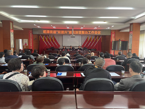 昭潭街道：深化宾旅馆行业整治 助推“双提升”落地见效
