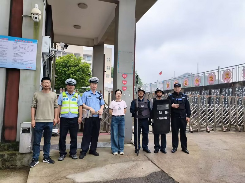 鹤岭镇：排查交通安全隐患，筑牢校园平安出行防线