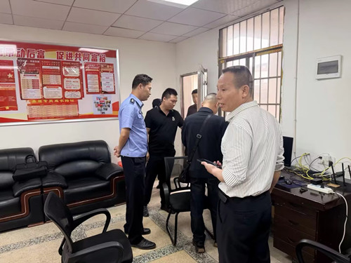 广园社区联合派出所开展打击传销及非法集资专项整治行动