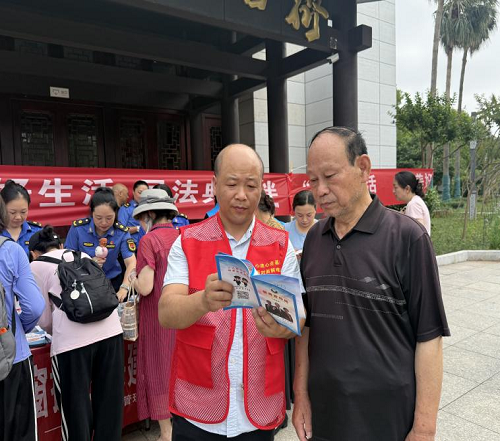 窑湾街道：禁毒宣传进社区 防毒意识入人心