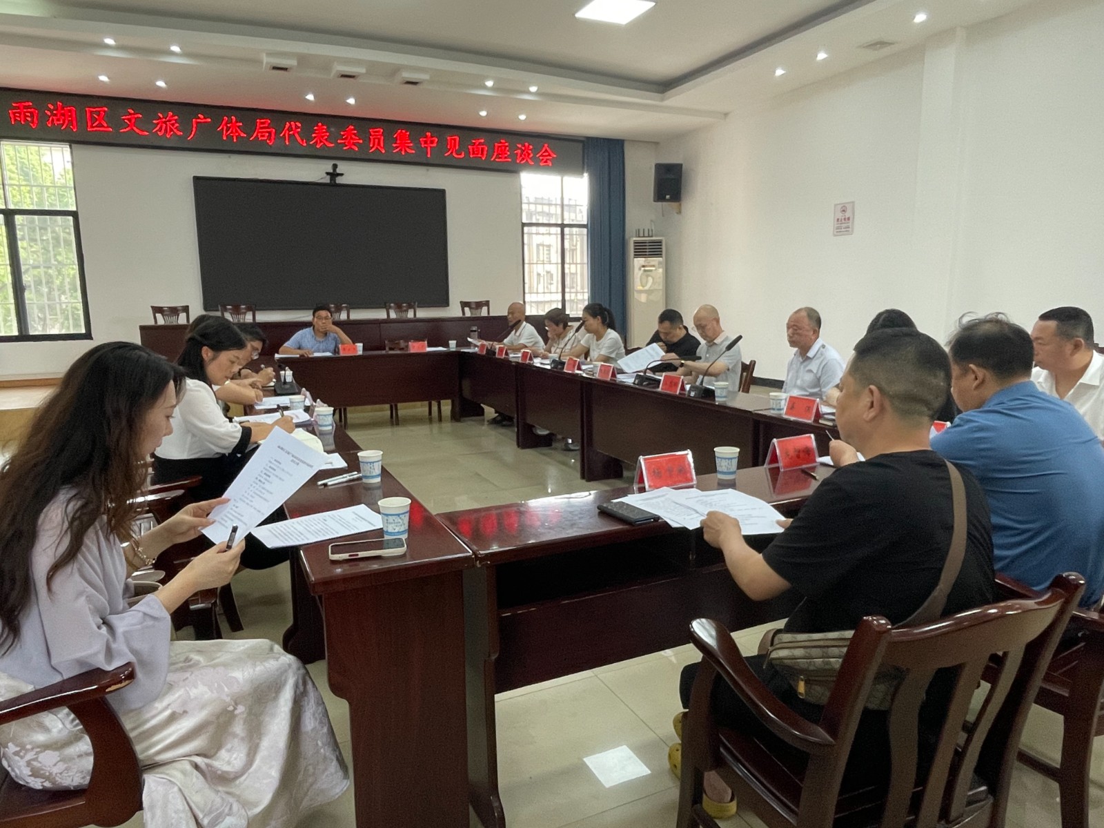 区文旅广体局召开2026年建议提案办理 代表委员集中见面座谈会