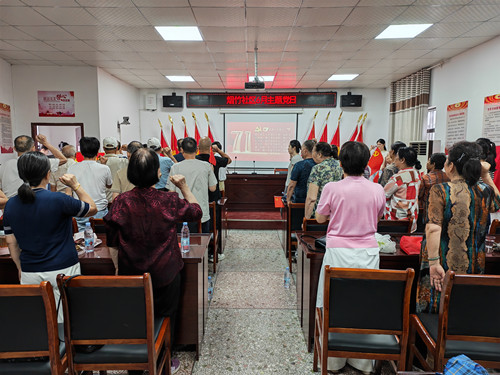 烟竹社区：红心永向党 奋进庆“七一”