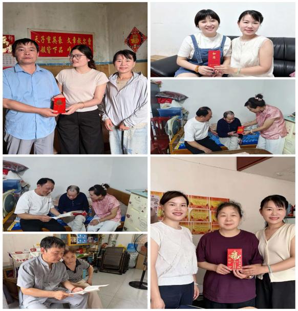 古梁巷社区：开展“送学上门润初心 走访慰问暖桑榆”活动