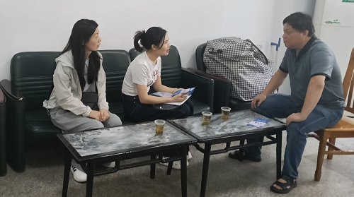 罗祖殿社区：落实惠企惠民政策 上门宣讲送服务