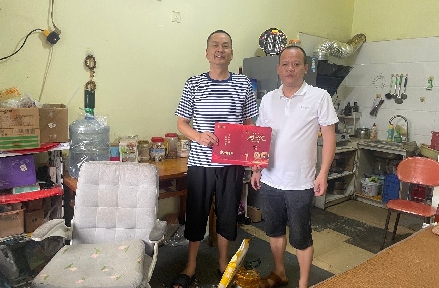 科大社区开展“八一”建军节慰问活动