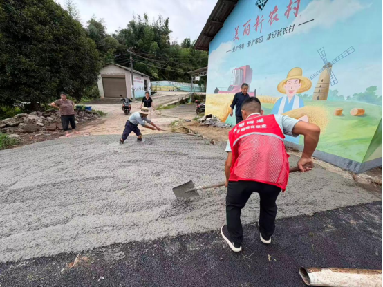 响水乡砂塘村：入户道路硬化“焕新颜” 打通群众出行“最后一米”